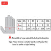 Image of Motorcycle Gloves Leather Touch Screen Men Genuine Goatskin Cycling Glove Motorbike Racing