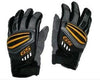 Image of Motorcycle Motorrad Rally Black Red Leather Gloves