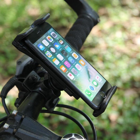 Bicycle Motocycle Phone Mount Clip Holder Handlebar Bracket Stand