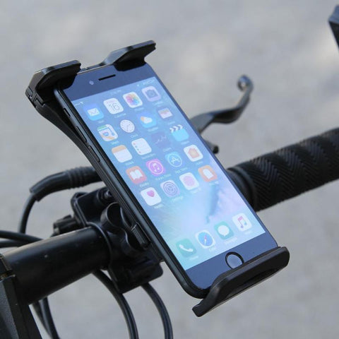 Bicycle Motocycle Phone Mount Clip Holder Handlebar Bracket Stand